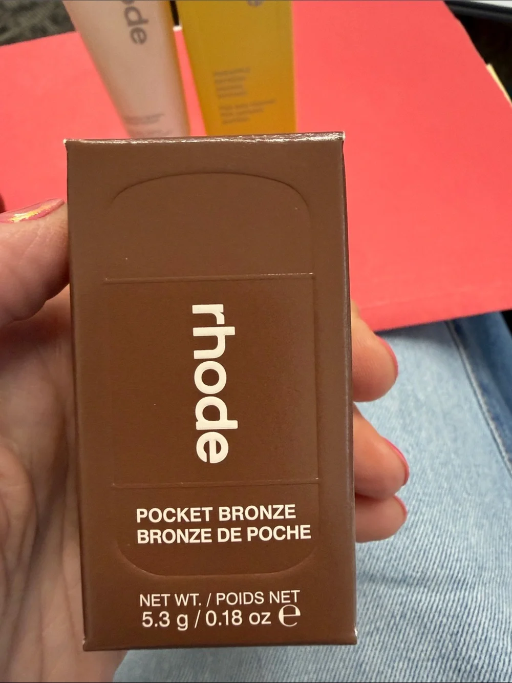 RHODE Pineapple Refresh Cleanser & Pocket Bronze Set in Sip